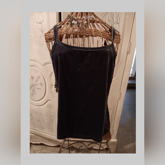 Grey Velour-ish Tank - Picture 1 of 4